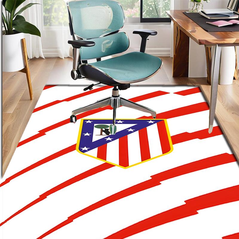 Fußballverein Muster Teppich, Innen-/Außenteppich, für Picknick, Spielzimmer, Schlafzimmer, Büro, Wohnzimmer, Heimdeko Teppich, Geburtstagsgeschenk