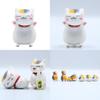 Large Size 6 Styles Natsume's Friend Cat Teacher Action Figure Anime Cat Twist Egg Micro Landscape Decoration Ornament Pvc Material