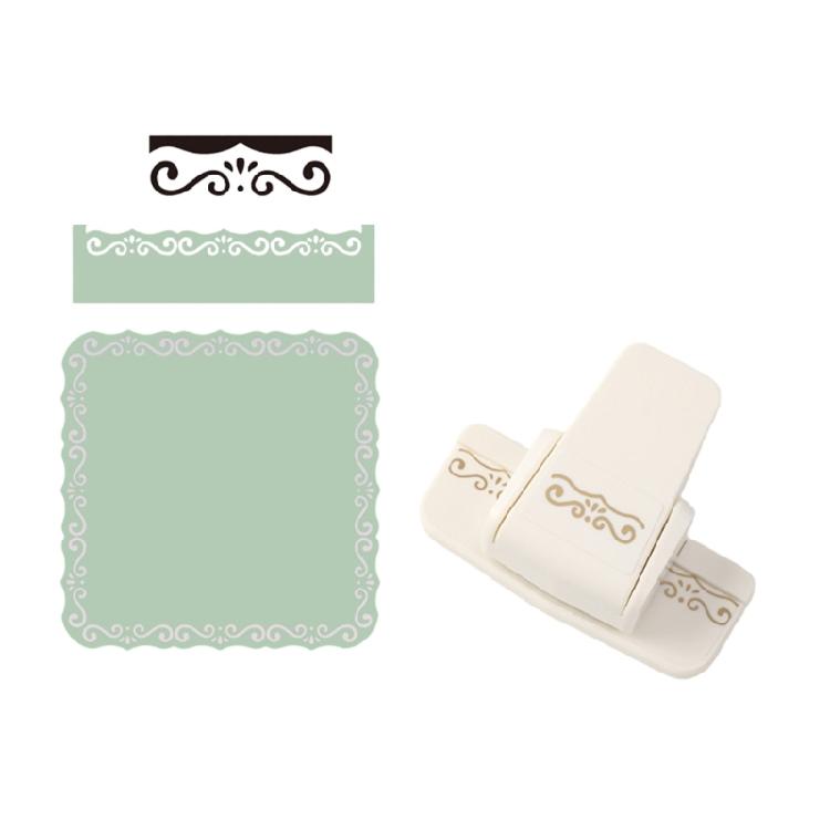 Home Office School Hollow Out Fancy Border Embossing Punch Embossing Label Maker 3D Embossing Machine for DIY Projects