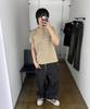 Gicheol Proto Sight Henley T-Shirt (Beige)