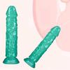Ny Självlysande Simulerad Phallus Realistisk Kvinnlig Penis med Sugkoppar Överdimensionerad Par Erotiska Sex Vuxenleksaker Manliga Leksaker