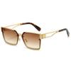 High-End Square Frame Sunglasses with UV Protection for Men and Women – Stylish and Versatile