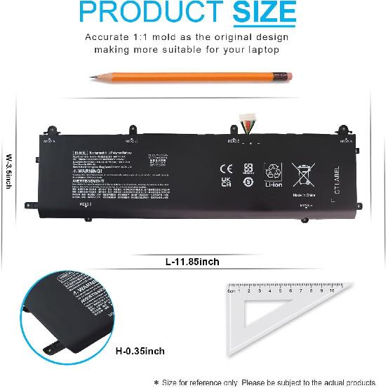 

BN06XL L68299-005 Laptop Battery for HP Spectre X360 Convertible 15-EB 15T-EB 15-EB0XXX 15-EB1XXX 15-EB0053DX 15-EB0043DX 15-EB1043DX 15-EB0025TX