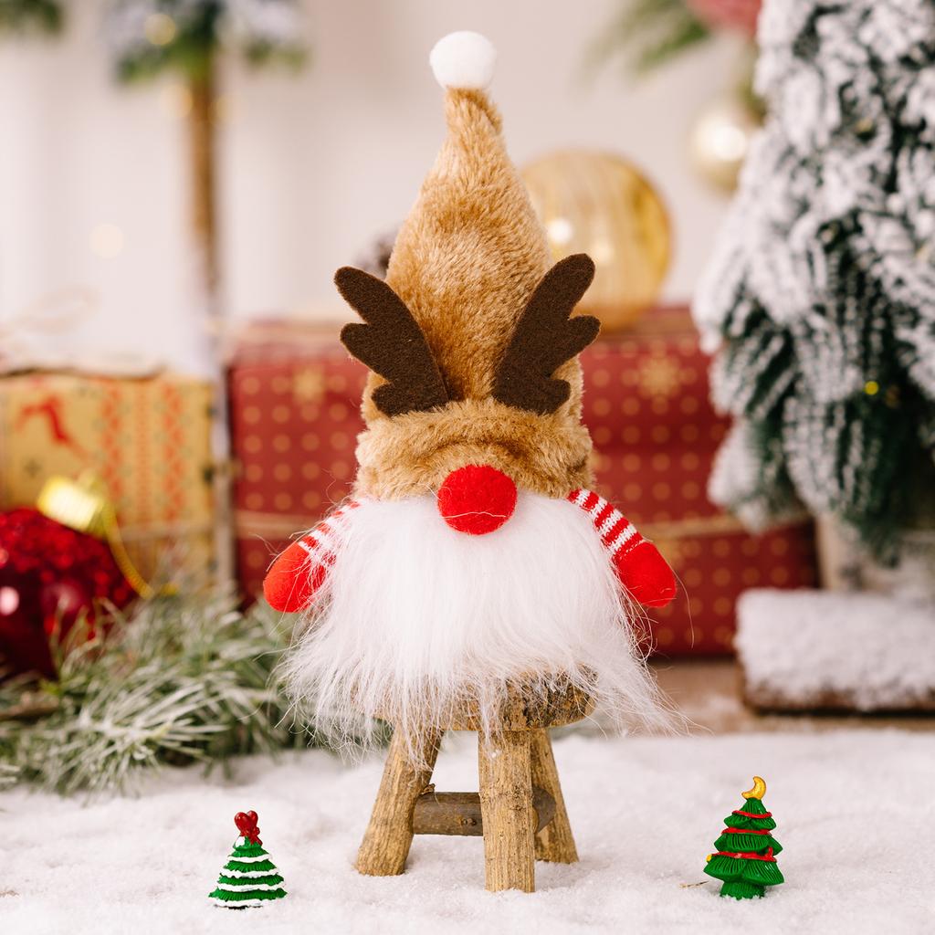 New Glowing Gnome Christmas Ornament LED Long Leg Faceless Doll Christmas Pendant Home Decoration Christmas Navidad Natal Gift