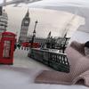 3D Print Bed Linen Set London City Landscape Big Ben Red Phone Cell Bus Print Bed Set Set Quilt Duvet Cover + Pillow