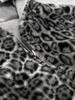 2025 Autumn/Winter Men's Reversible Leopard Print Zipper Hoodie Sweatshirt