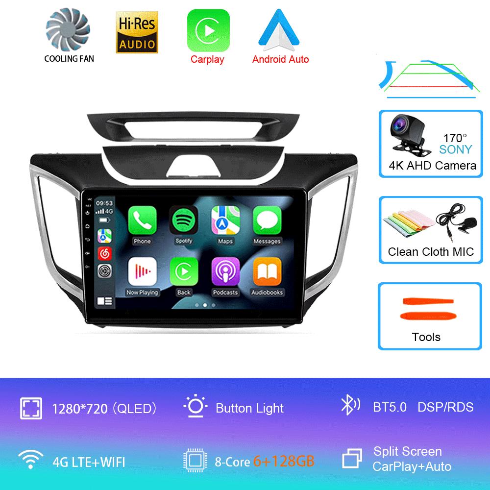 Android 14 Car Radio For Hyundai Creta IX25 2015 - 2019  Multimedia Video Player Navigation stereo GPS  No 2din 2 din dvd