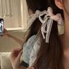 Sweet Bow Ribbon Hairband Lace Bow Hairband Korean Style Hair Knotted Hair Rope Rubber Accessor Z6K7