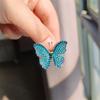 Full Diamond Butterfly Brooch Corsage Women'S Accessories Jacket Pin Cardigan Sweater High-End Decorative Accessories