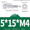 304 Stainless Steel Hex Socket Shoulder and Step Screw Set