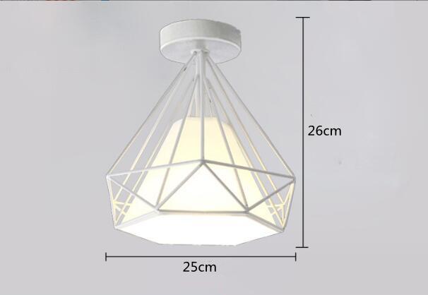 

Modern House Corridor Ceiling Light Nordic Iron Ceiling Lamps for Bedroom Aisle Passage Terrace Ceiling Fixture Indoor Lighting белый