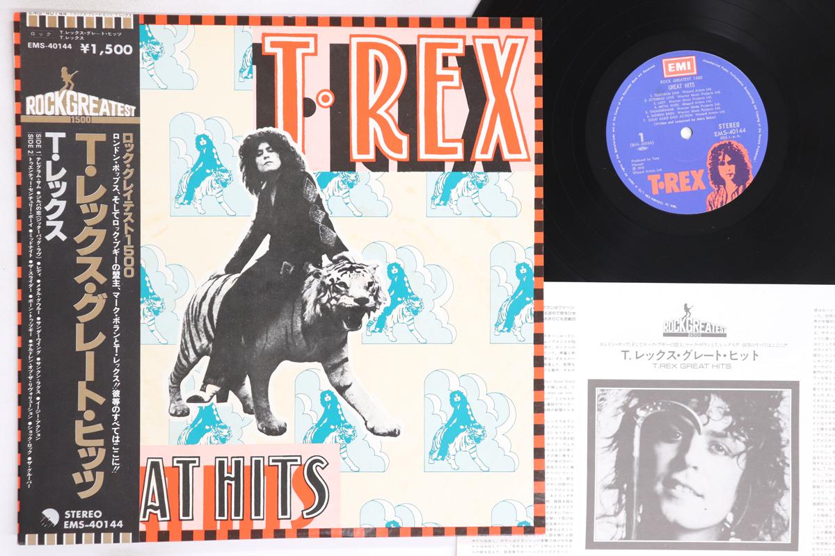 

LP Record T.REX - Great Hits EMS40144 EMI 1979 Japan Obi Rock Used
