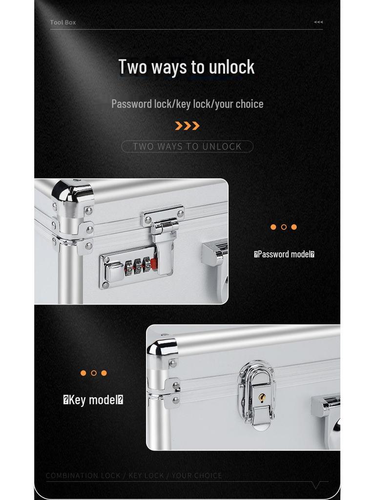 Instrumente multifuncționale din aliaj de aluminiu și cutie de depozitare