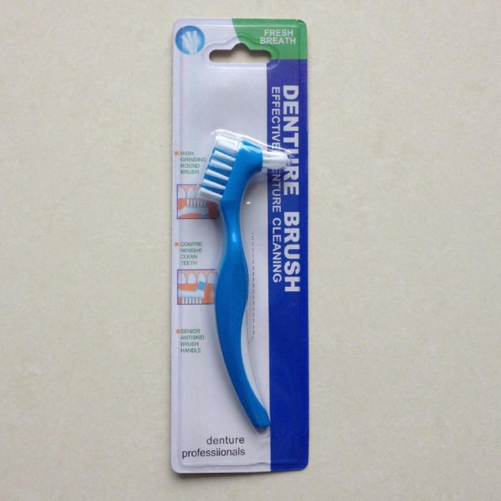 Denture Travel Cleaning Toothbrush with Nano Technology