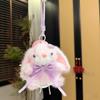 Bag Hanging Bunny Doll Pendant Kawaii Rabbit Plush Toy Rabbit Plush Keychain  Gift For Girls