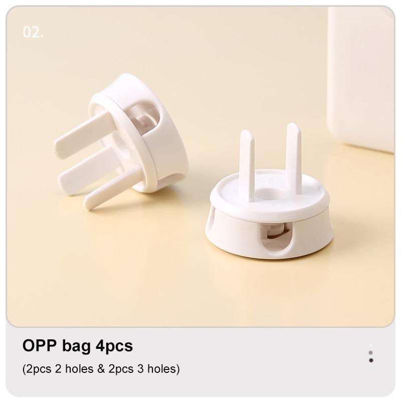 1~10PCS Power Kid Socket Covers Abs Tight Firm Fall Off Well-organized Storage Plugs Household Accessories Power Socket Holes