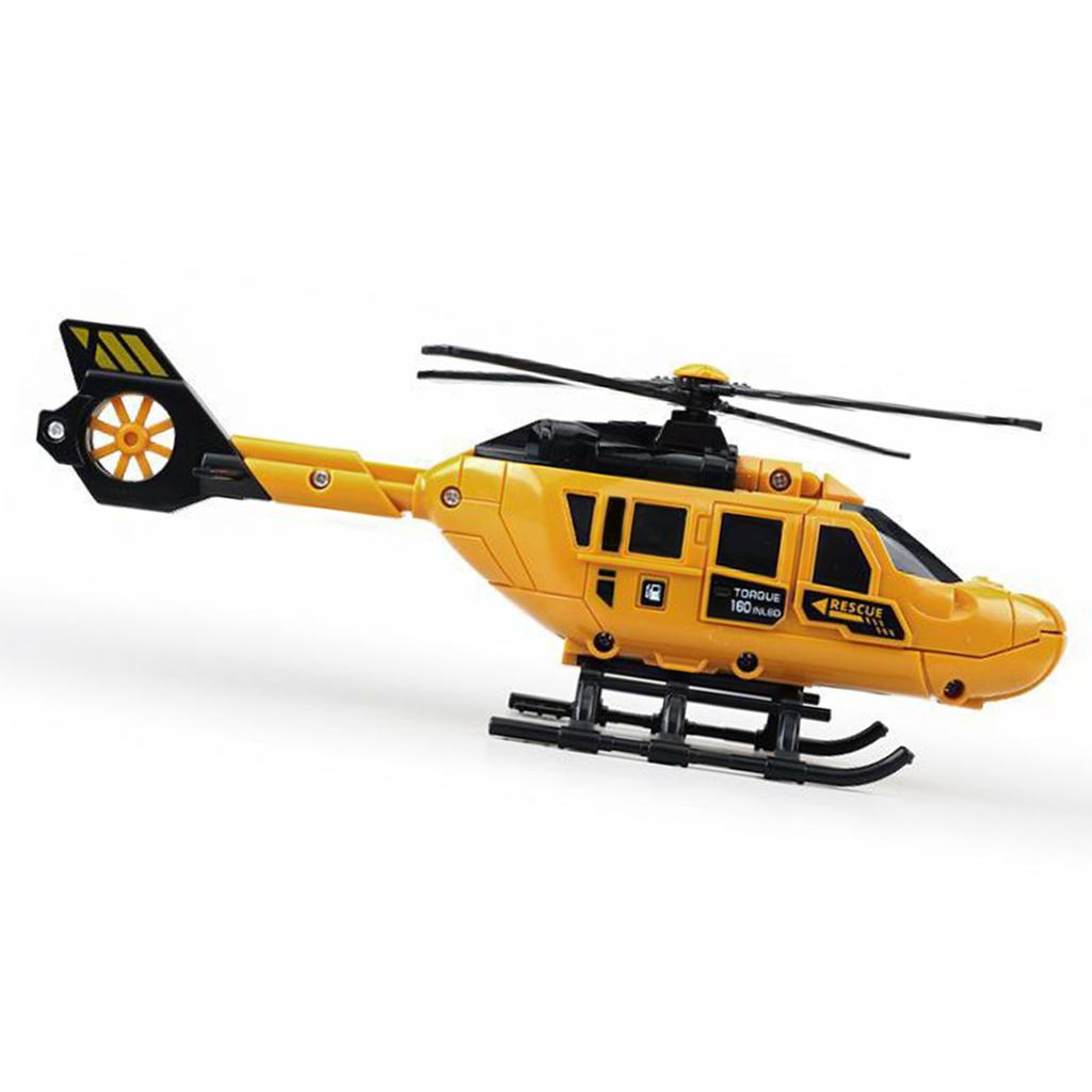 Helicopter Toy High Simulation Helicopter Toy Model and Figure Set for Boys Girls