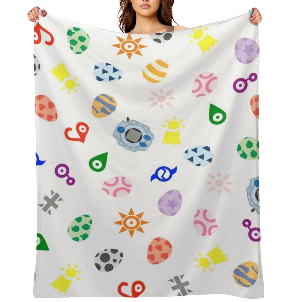 Digitales Muster Überwurfdecke Decken und Überwürfe Sofa Quilt Tagesdecken Vintage Decken