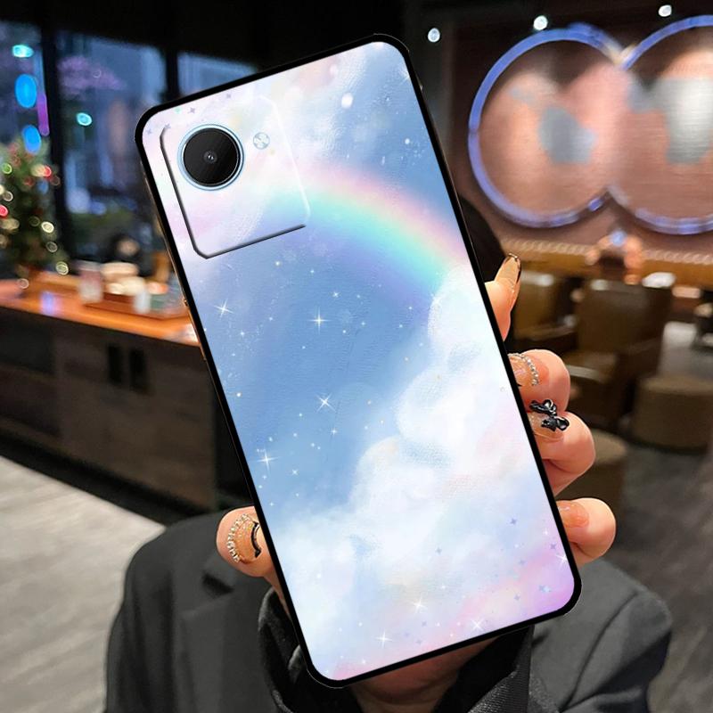 Coque Paysage Couché de Soleil Coréen Pour Realme 14 Pro Plus 13 12 11 15 GT6 GT7 Pro C55 C51 C35 C53 C61 C65 C67 C63 C71 C75