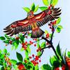 1.2M Eagle Kite With 20 Meter Kite Line Large Eagle Flying Bird Kites Bird Deterrent  Scares Birds And Drives Them Sport Toy