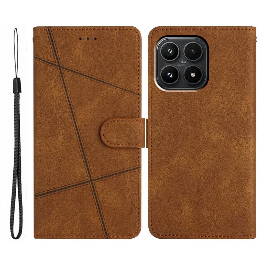 For Xiaomi 17 Case Crazy Horse Texture PU Leather Wallet Stand Phone Cover