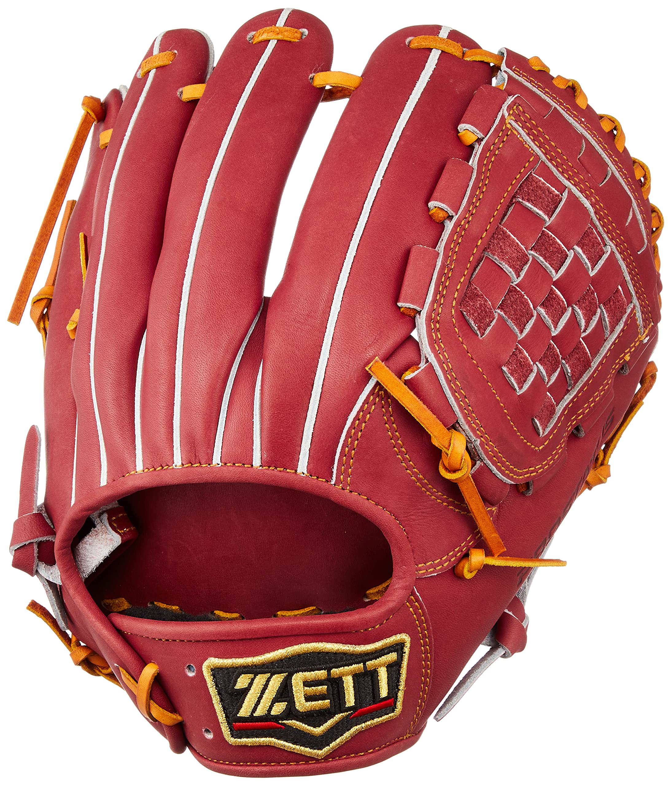 

ZETT Pro Status Sosuke Genda Baseball for Second and Bordeaux Brown Size 4 Glove, Right-Handed Throw, Shortstop, Brown/Oak (4036), (BRGB30566)