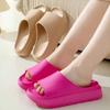 Fashion Shevalues 2024 New Summer Women Slippers Female Fashion Platform Flat Heel Slides Soft EVA Thick Sole Sandals Casual Beach Shoes