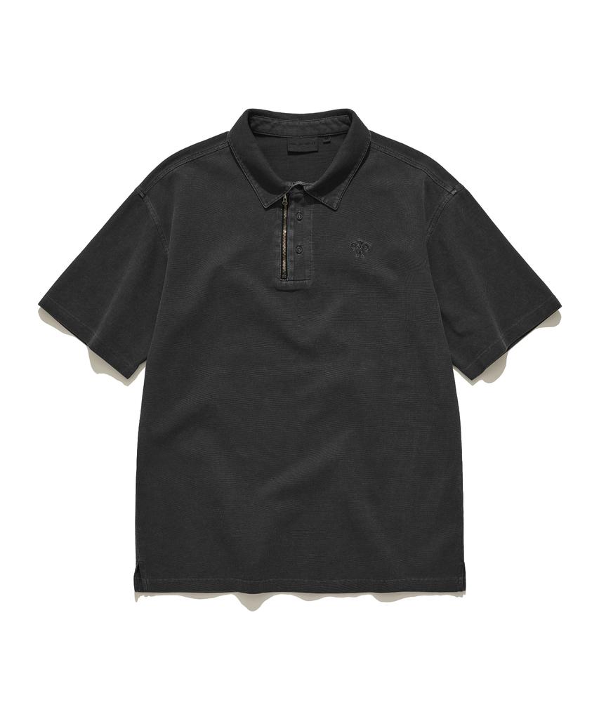 HELEMENT Pigment Metal Pq Short Sleeve T-Shirt (Black)