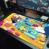 Simpsons Family Cartoon Color Mouse Pad Large Gaming Table Cushion Non-slip Laptop Tablet Big Mousepad XXL Mat Mini PC Playmat With Lock edge