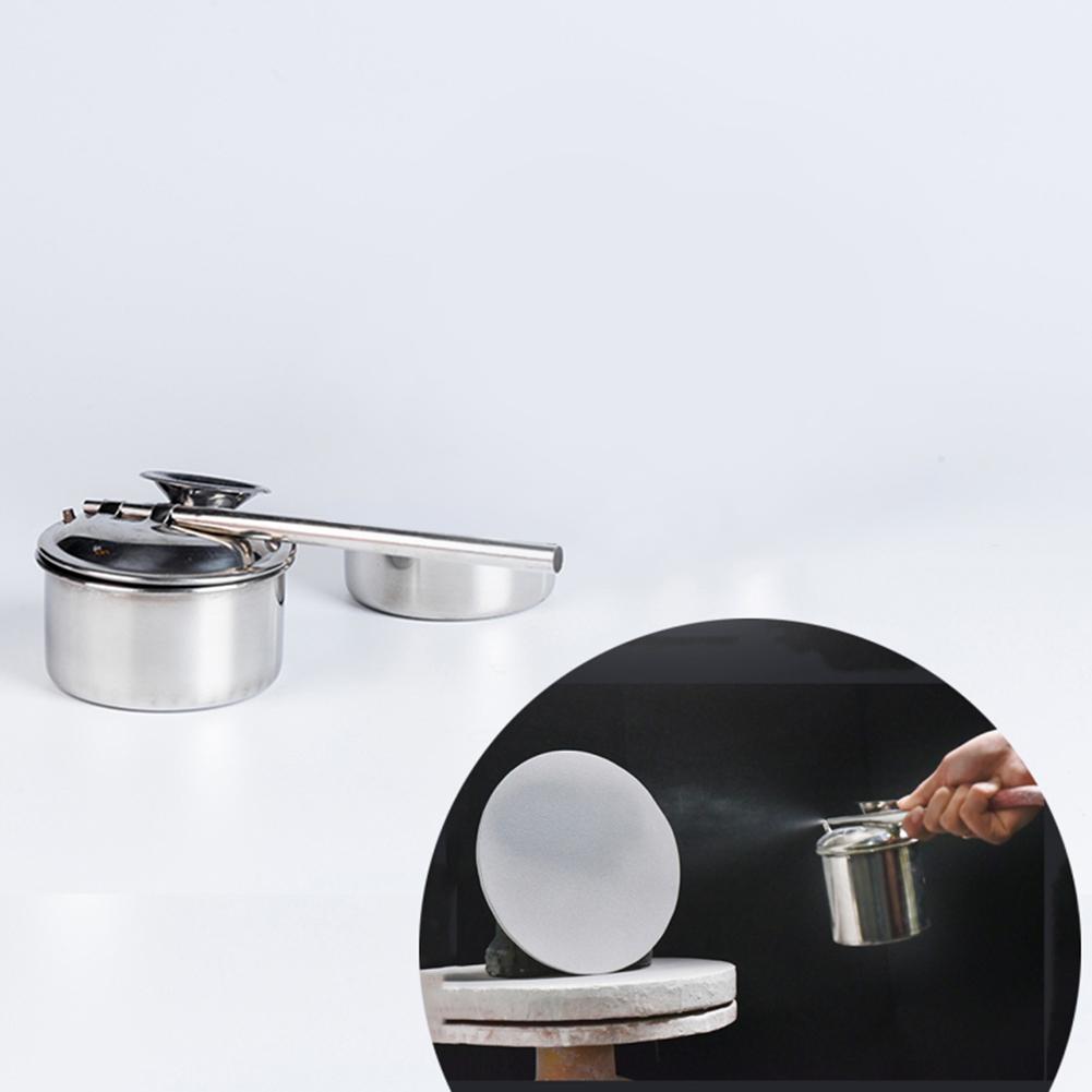 Precision Ceramic Glaze Sprayer Stainless Steel Atomizer Easy and Quick Application Create Special Painting Effects
