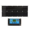 Panel słoneczny 30W Wodoodporny IP65 Adaptacyjny 12V 24V Wysoka Moc Ochrona przed przeładowaniem dla Kampera Samochodu Łodzi Przyczepy
