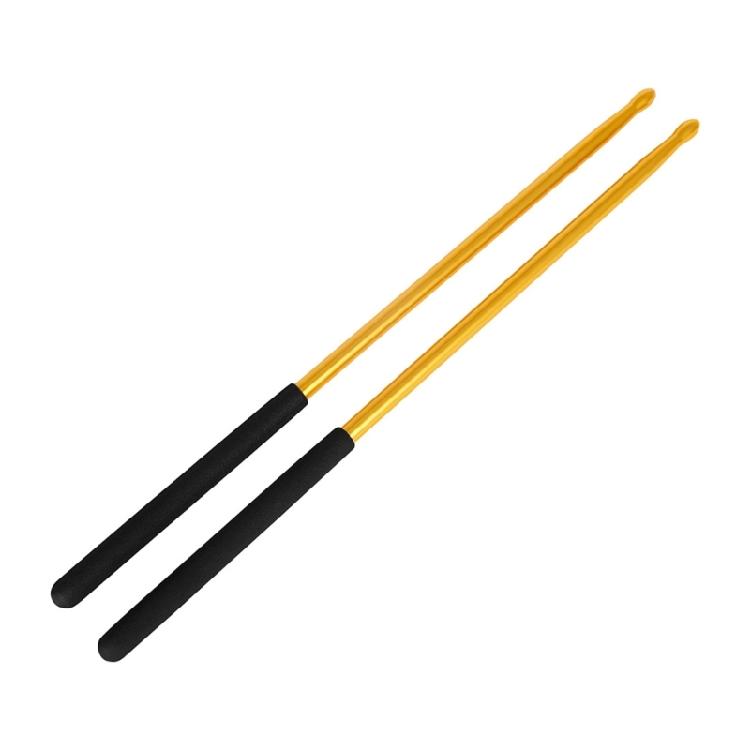 Professional Drumsticks Ergonomic Handle 5A Drum Sticks Aluminum Texture Suitable for Stage Performances and Practice