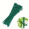 100Pcs Plant Cable Ties Reusable Adjustable Garden Self-locking Cables Ties Nylon Zipper Cables Ties
