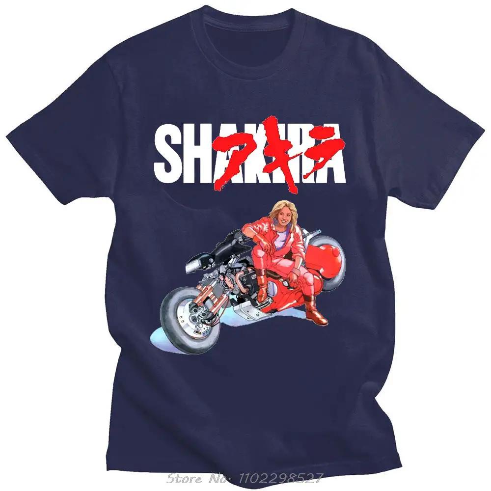 

Shakira T Shirt Akira Shotaro Kaneda Motorcycle Japan Anime Tshirts Unisexga Tokoyo Fashion Harajuku Funny Oversized Unisexs Tees 4XL