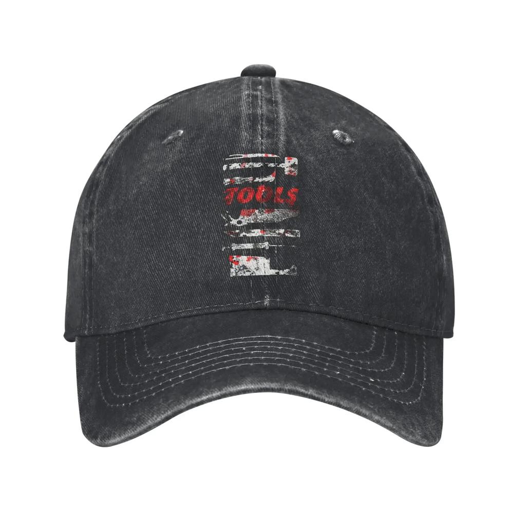 Vintage Layered Dexter Morgan Baseball Caps Unisex Style Distressed Washed Headwear Horror Film Outdoor Workouts Gift s Cap