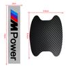 Car Door Sticker Carbon Fiber Scratches Auto Handle Protection Film For BMW M E34 E36 E60 E90 E46 E39 E70 F10 F20 F30 X5 X6 X1 M3 M5 M6 E71 F01 F87