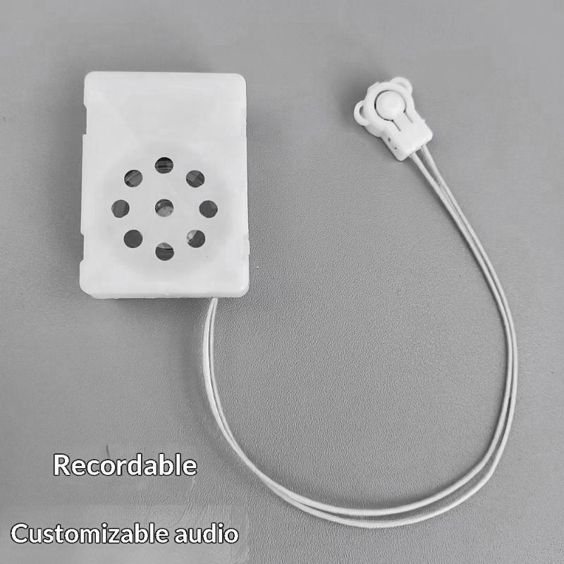 Pull String Recordable Sound Module Customizable Audio Voice Chip for Kids DIY Stuffed Toys Handmade Craft Gifts