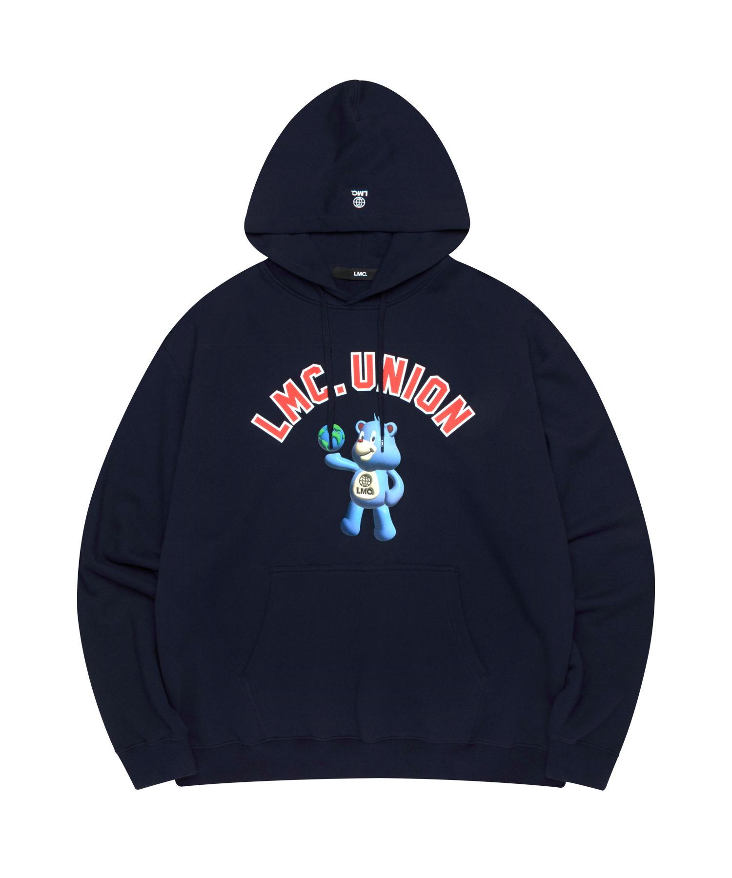 Lmc Union Bear Hoodie Navy Note/L