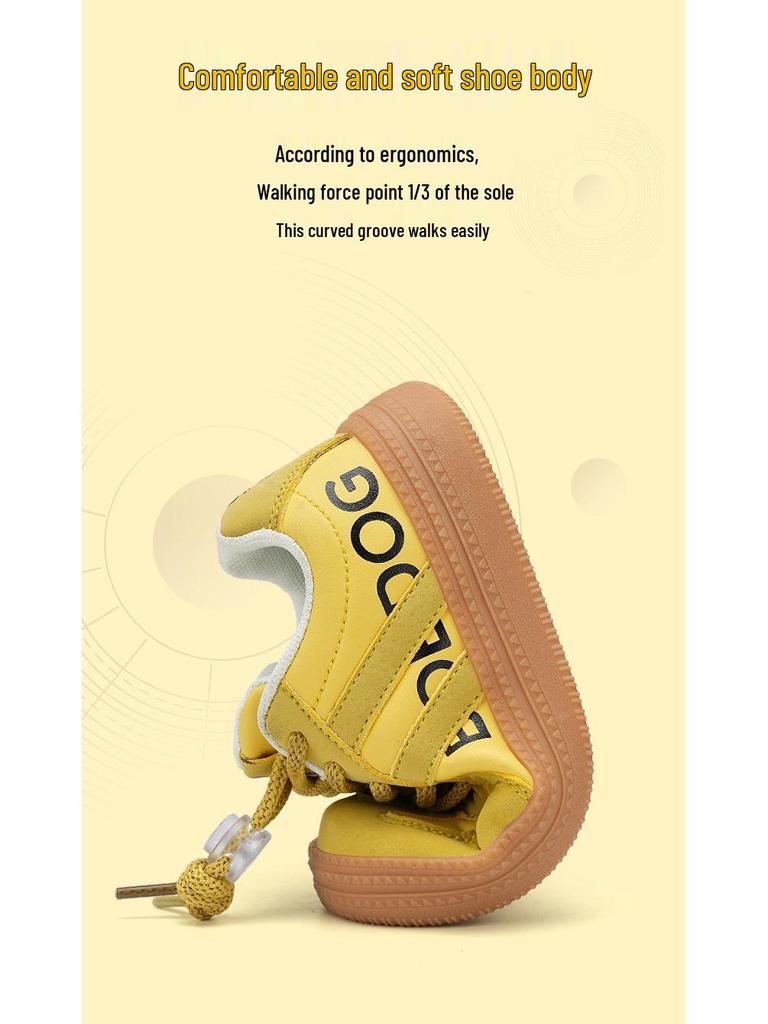 Babudou Kinder Wasserdichte Sneaker - Herbst 2025 Leder Freizeitschuhe für Jungen und Mädchen