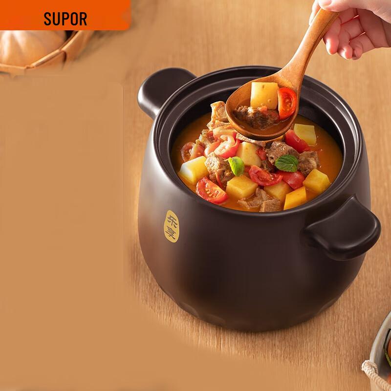 Supor TB60A1 6L Dubbele Mineraalsteen Stoofpan