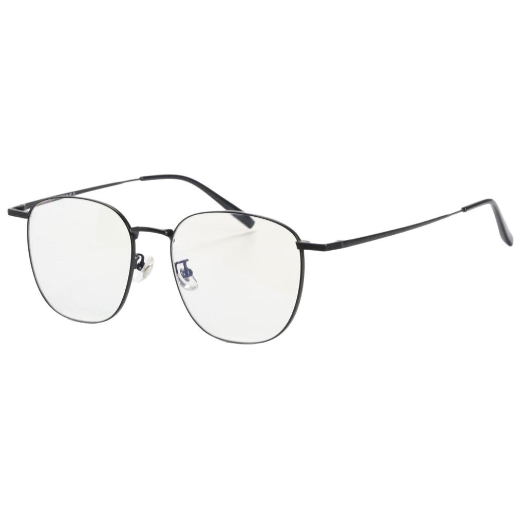 Unisex 162MM Large Full Frame Eyeglasses: Titanium & Acetate Frame, Prescription-Ready for Myopia