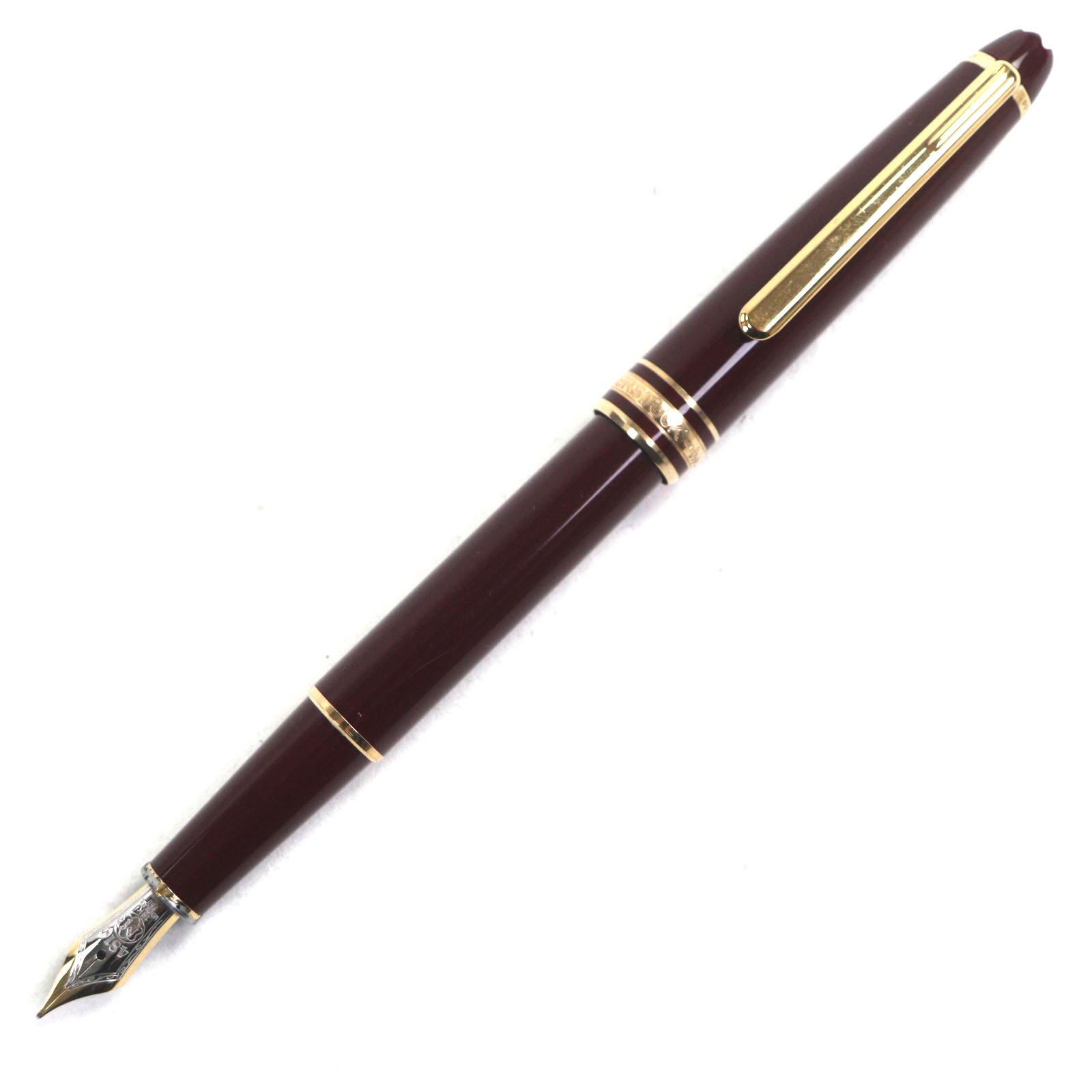 

Дуже гарна перова ручка MONTBLANC Meisterstück Classic біла зірка Бордо 18K Вживана