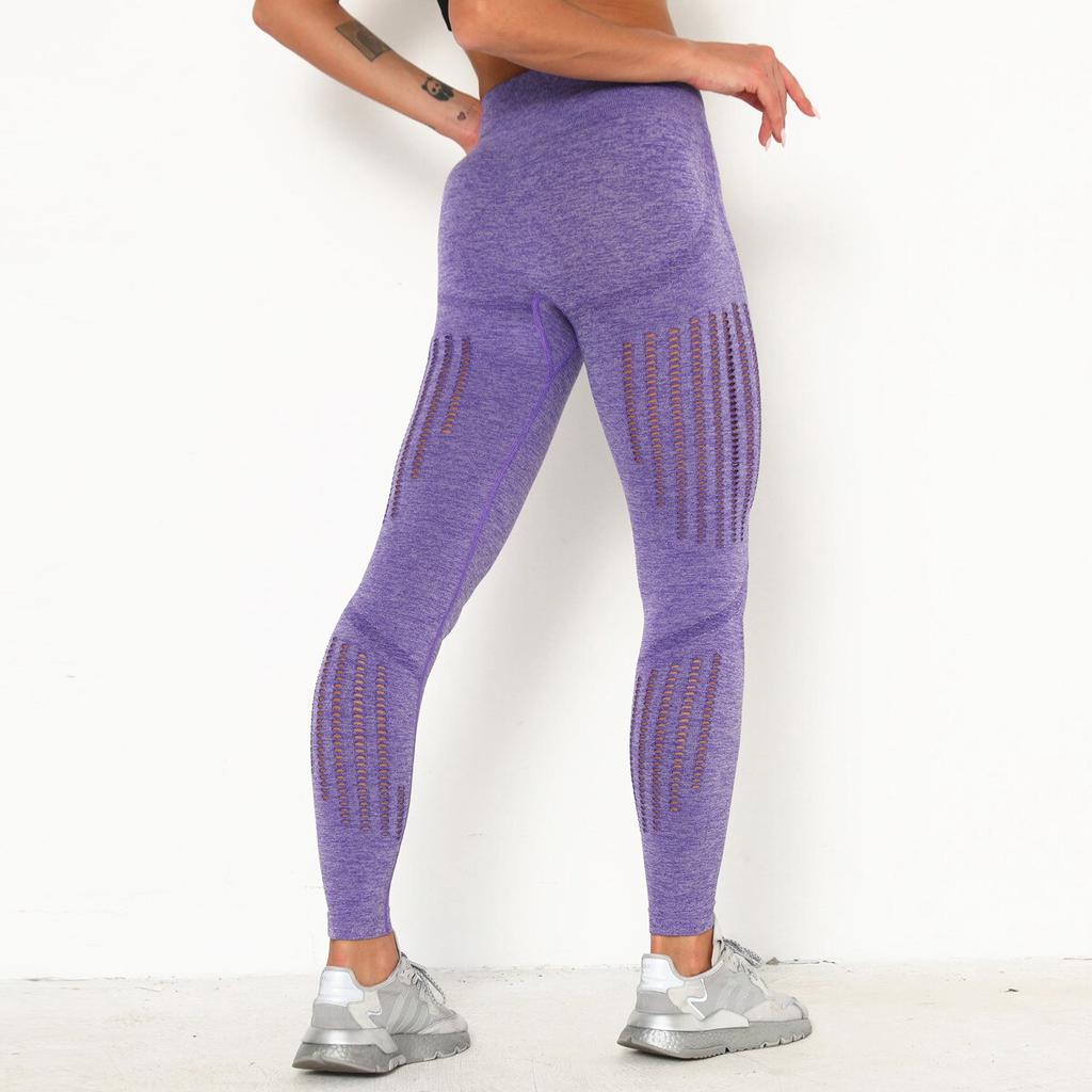 Leggings sexis de cintura alta para mujer, mallas sin costuras, mallas caladas de cintura alta para mujer, mallas de levantamiento de cadera