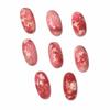 Pink Rhodochrosite Oval Cabochon Lot of 8, Natural Rhodochrosite Gemstones, Matching Cabochon Set for Jewelry Making, Loose Pink Stones