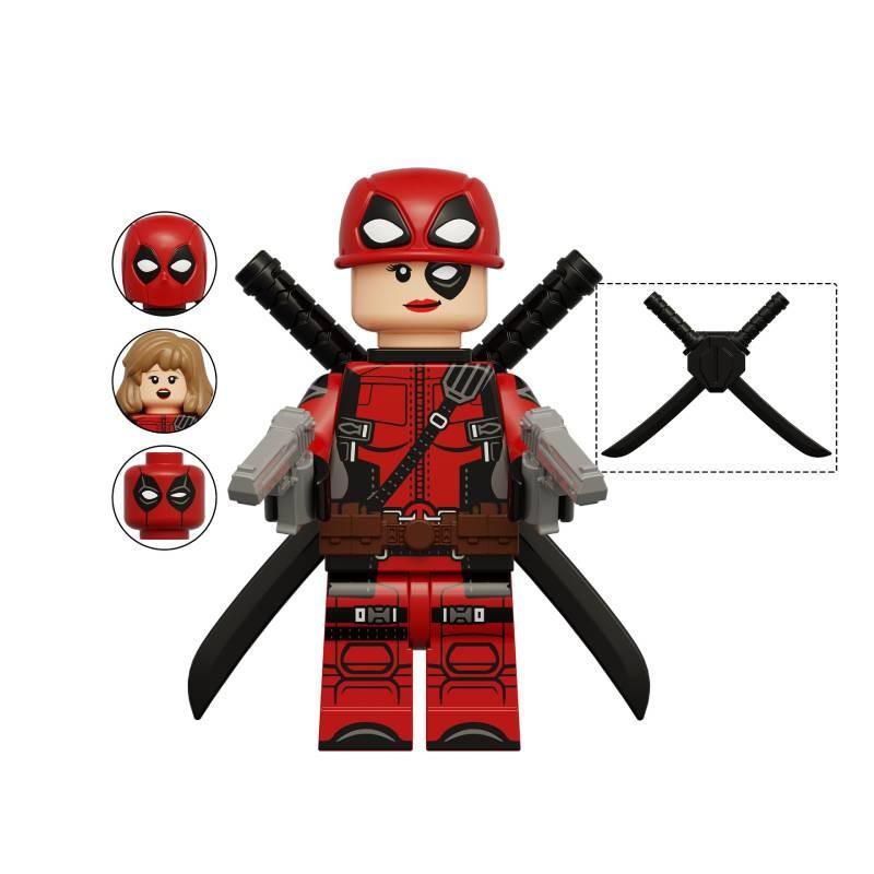 Kt1076 Wolverine Deadpool Magneto Strongman Building Block Figurines For Creative Play And Imaginative Fun