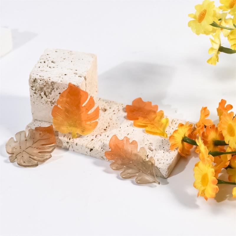 Silicone Pendant Mold Earring Molds Maple Leaf Shape Jewelry Molds Silicone Texture Present for Jewelry Enthusiasts