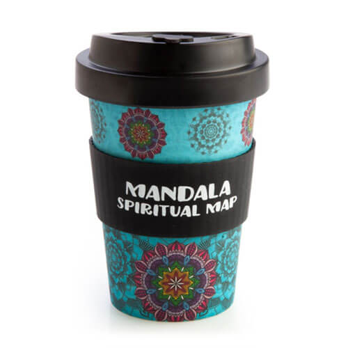 Eco-to-Go Bamboo Cup (Mandala)