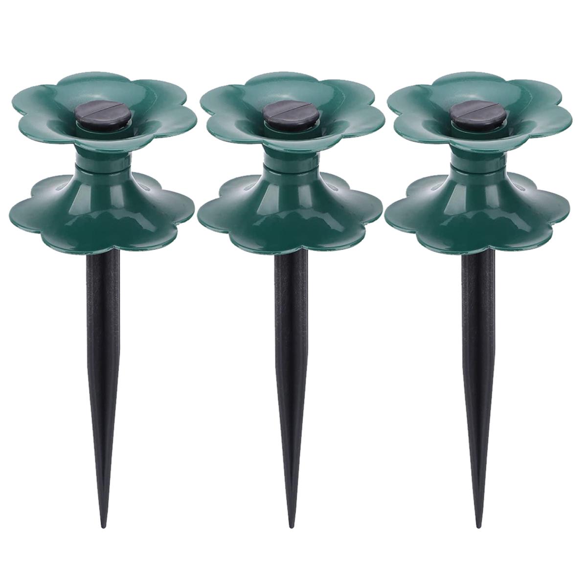 

Направляющий шип для шланга Yousheng, направляющий колышек для газонного шланга с барабаном для шланга Spin Top для полива патио в саду, предотвращающий попадание шланга в цветочные клумбы 3pcs