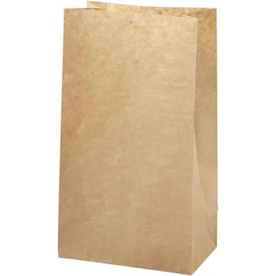 Paper Bag - Brown - Solid Bottom