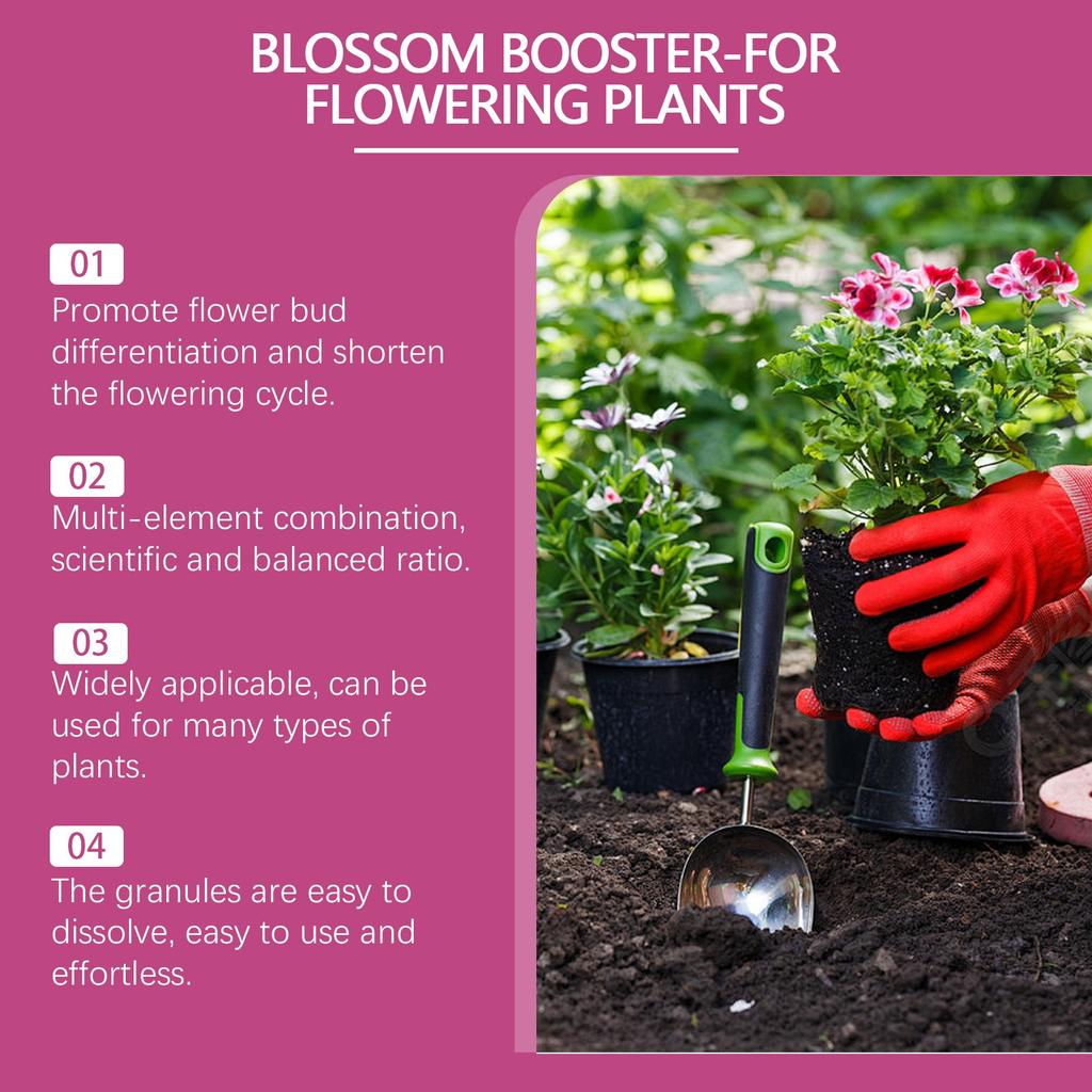 Prášek pro vylepšení květů, A Pro výživu rostlin, Dusík, Fosfor a Draslík, A Vylepšovač plodů a květů